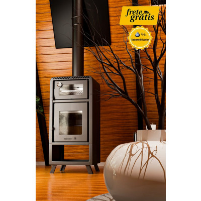 Calefator Gold com Forno + Dupla Combustão + Convecção p/ aquecimento de até 100m² ou 260m³ 
